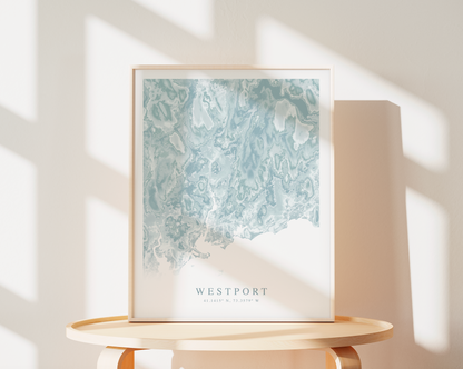 Westport Map Print