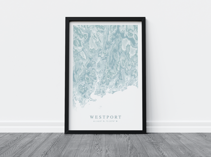 Westport Map Print