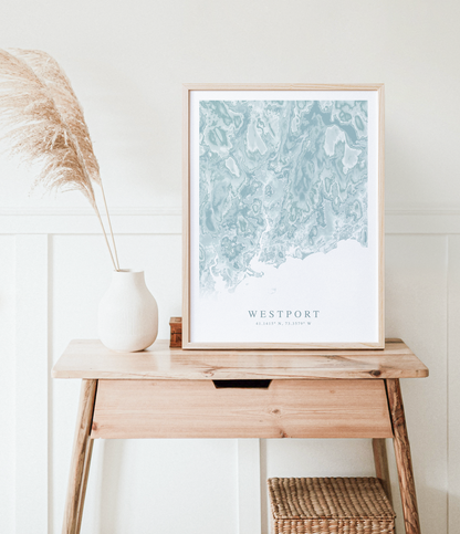 Westport Map Print