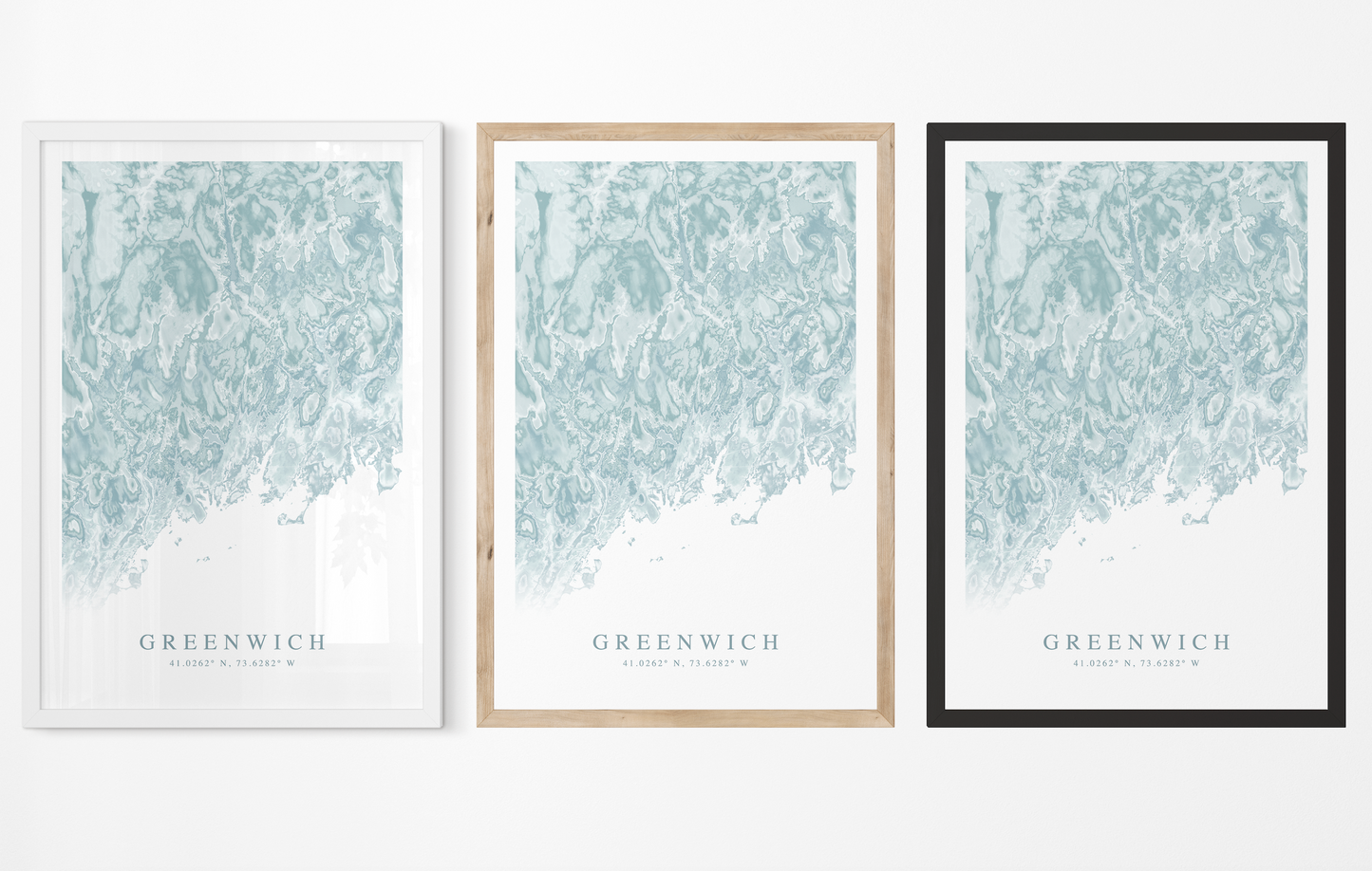 Greenwich Map Print