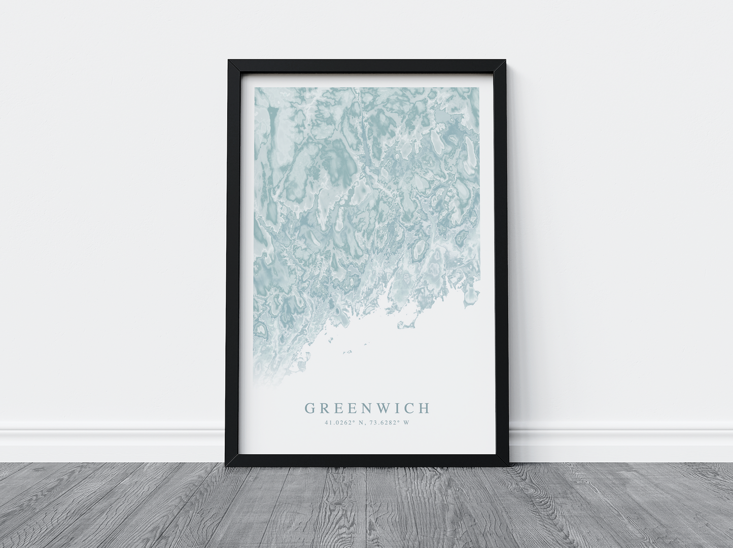 Greenwich Map Print