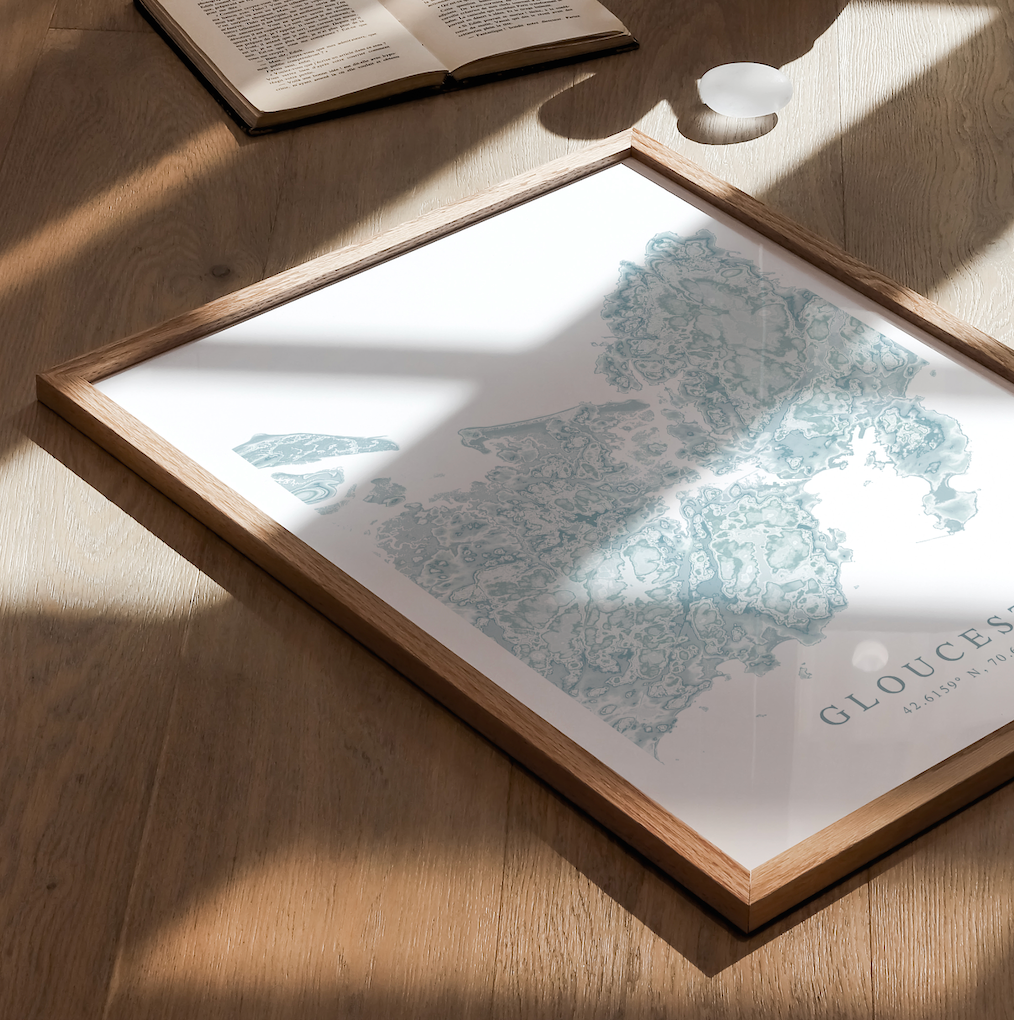 Gloucester Map Print