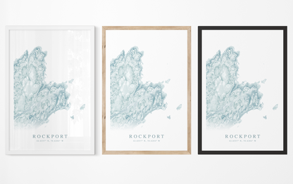 Rockport Map Print