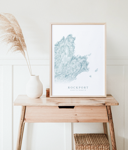 Rockport Map Print