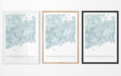 Manchester-by-the-Sea Map Print