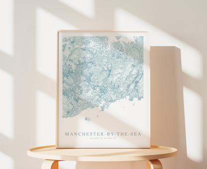 Manchester-by-the-Sea Map Print