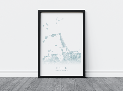 Hull Map Print