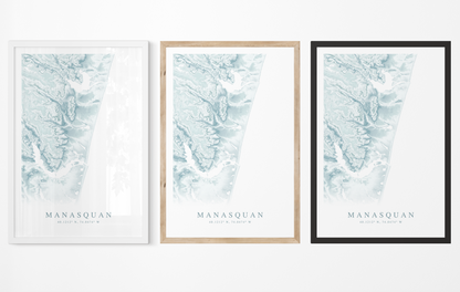 Manasquan Map Print