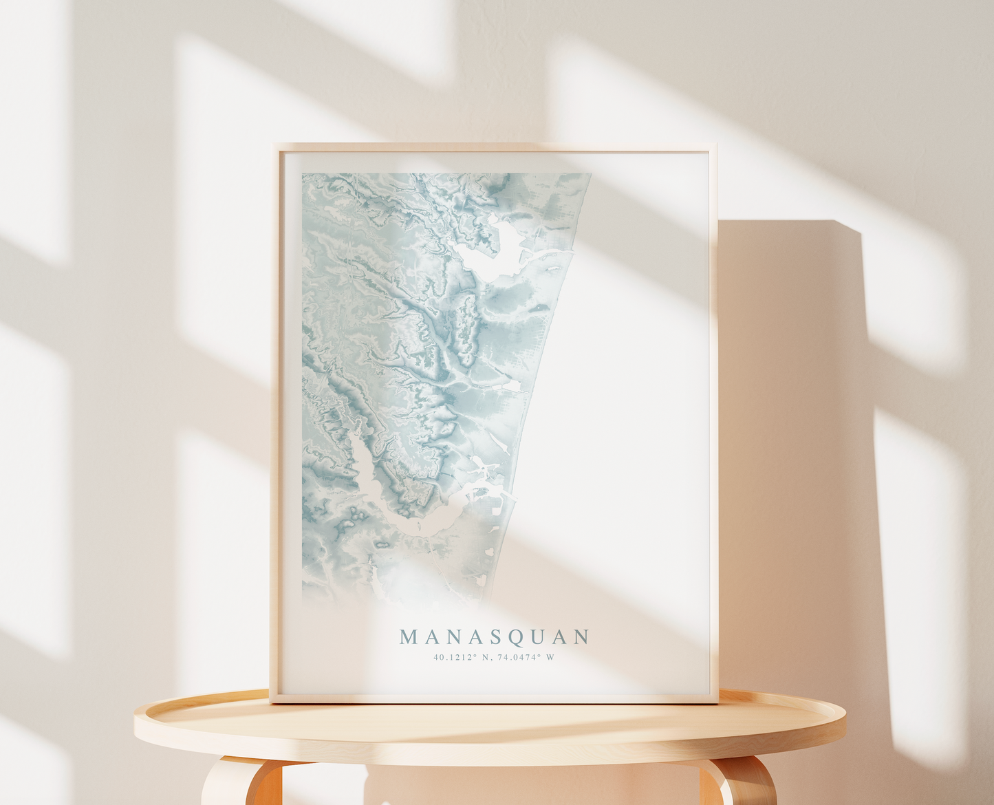 Manasquan Map Print