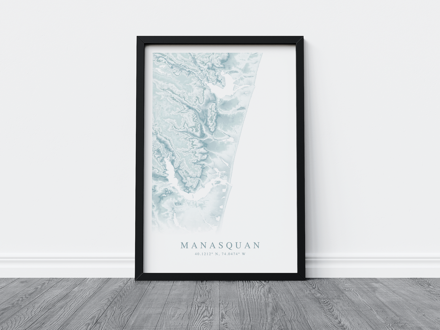 Manasquan Map Print