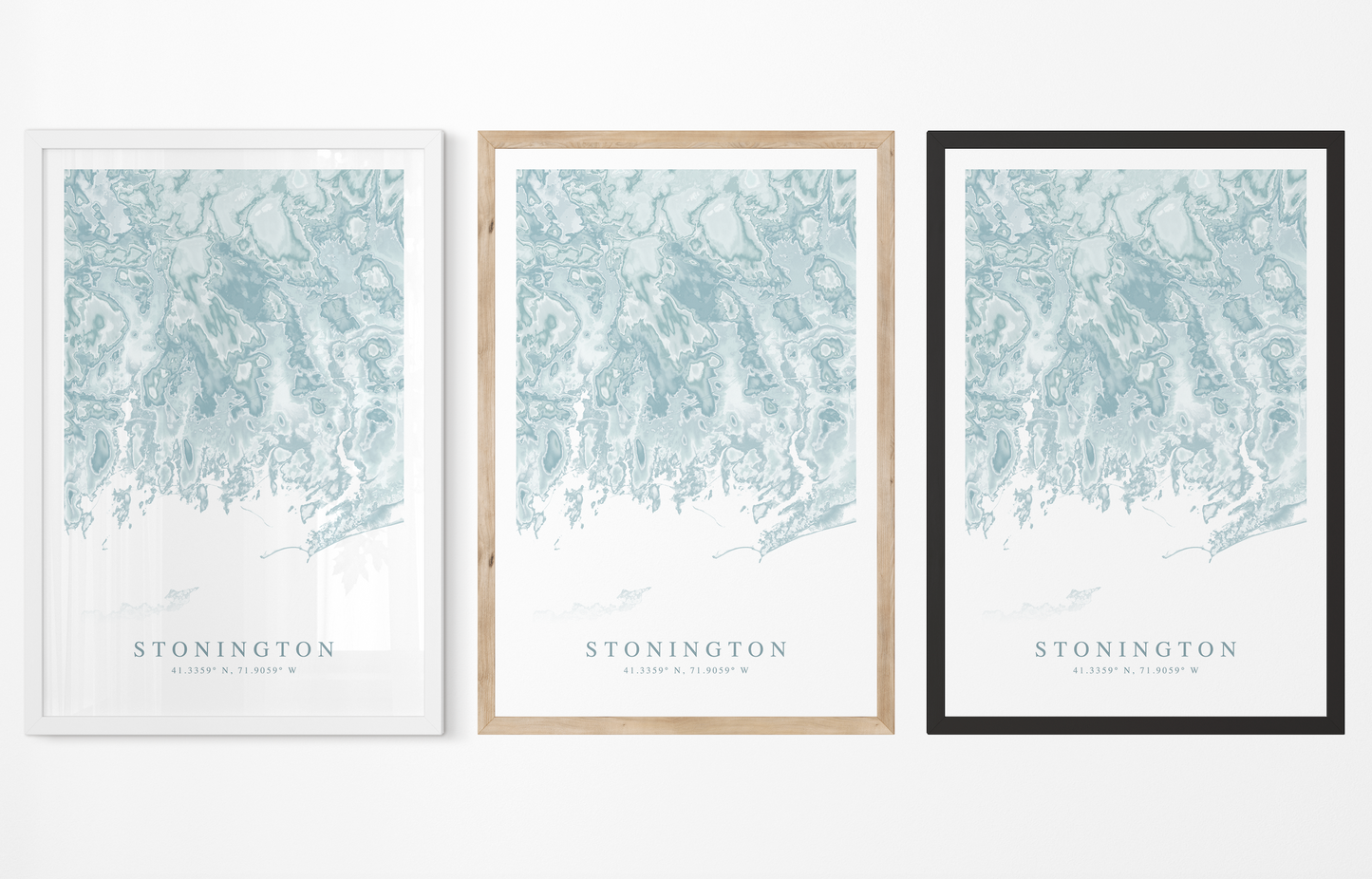 Stonington Map Print