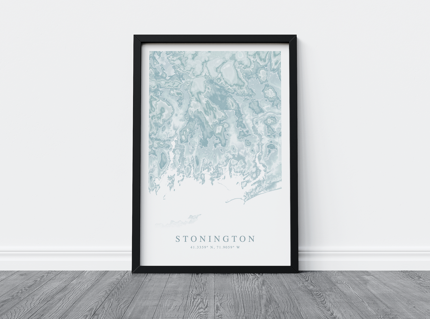 Stonington Map Print