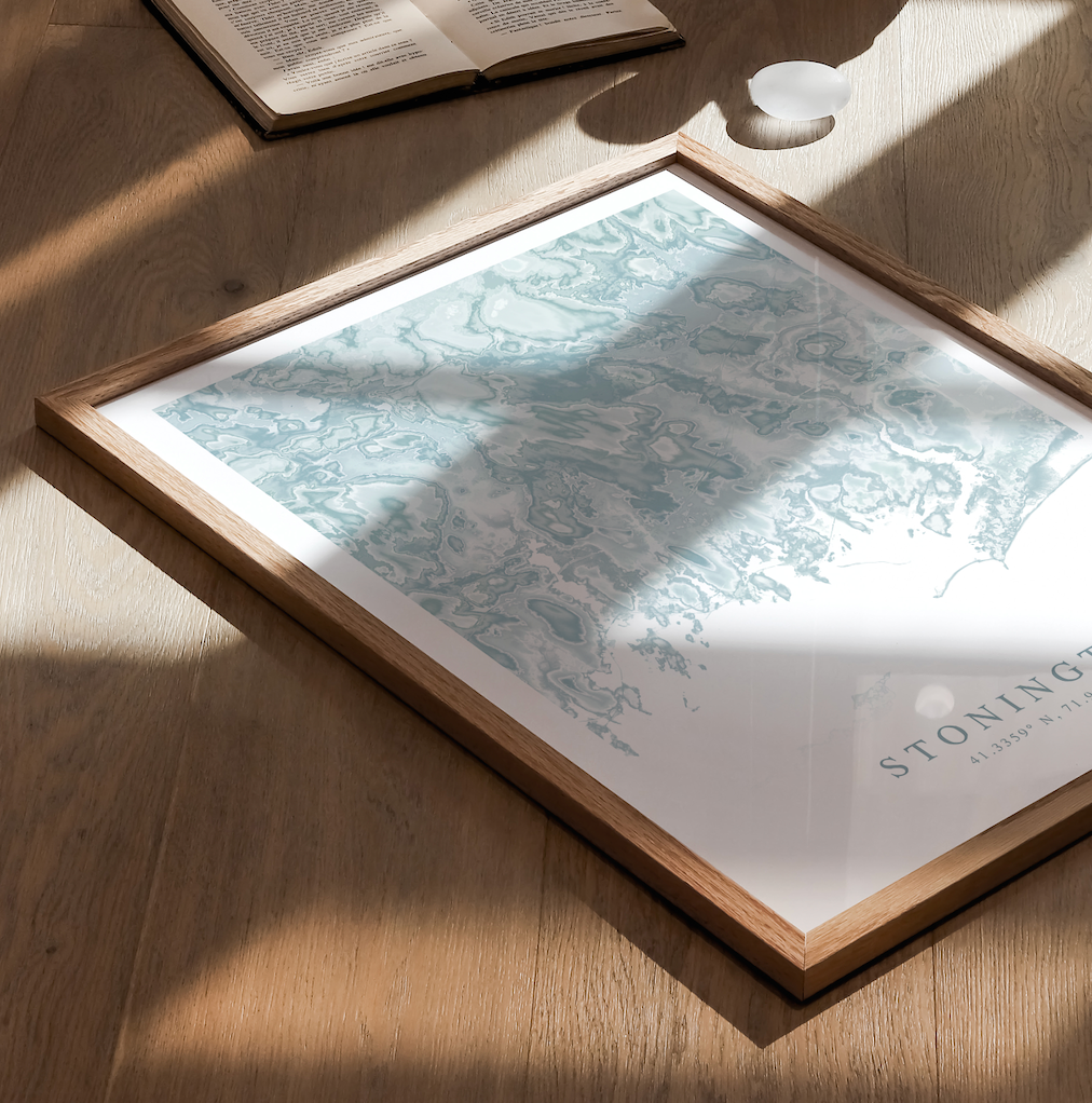 Stonington Map Print