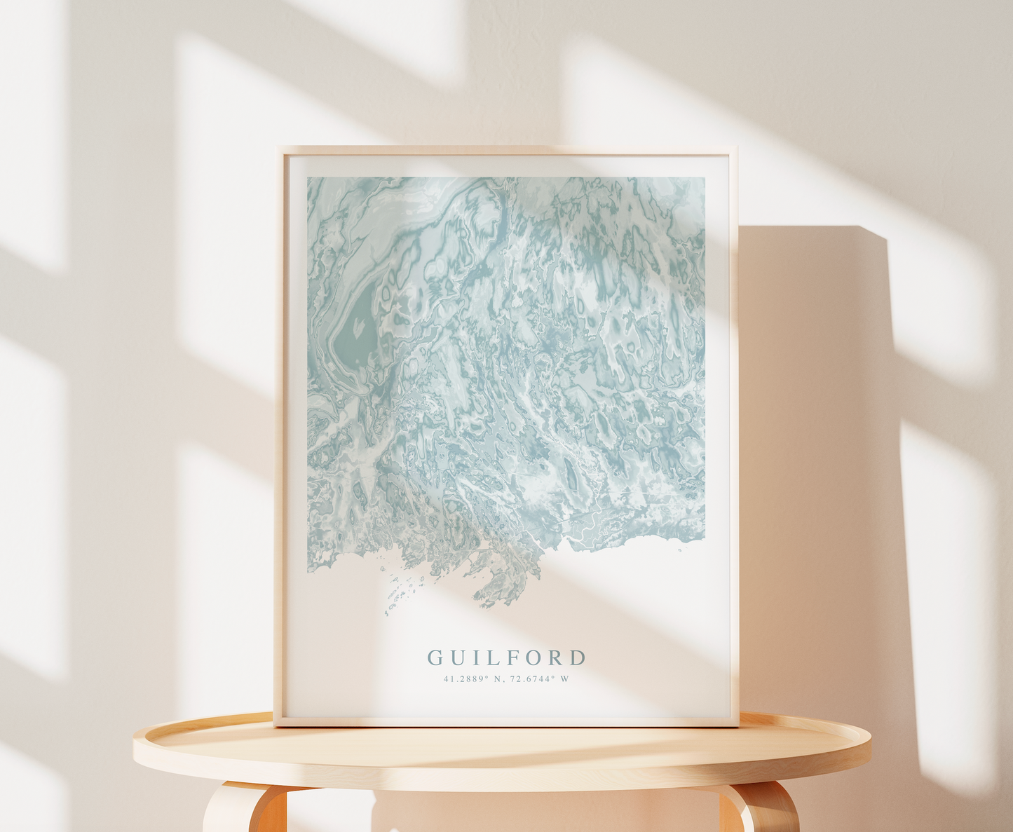 Guilford Map Print