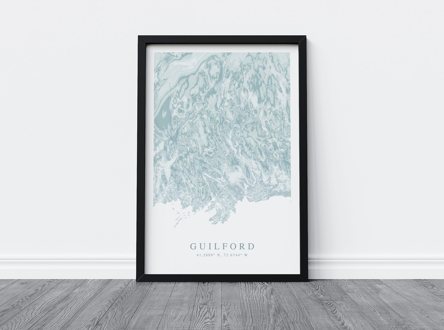 Guilford Map Print