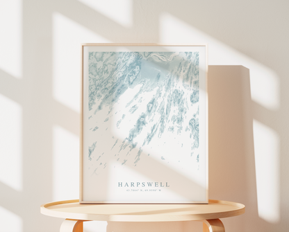 Harpswell Map Print