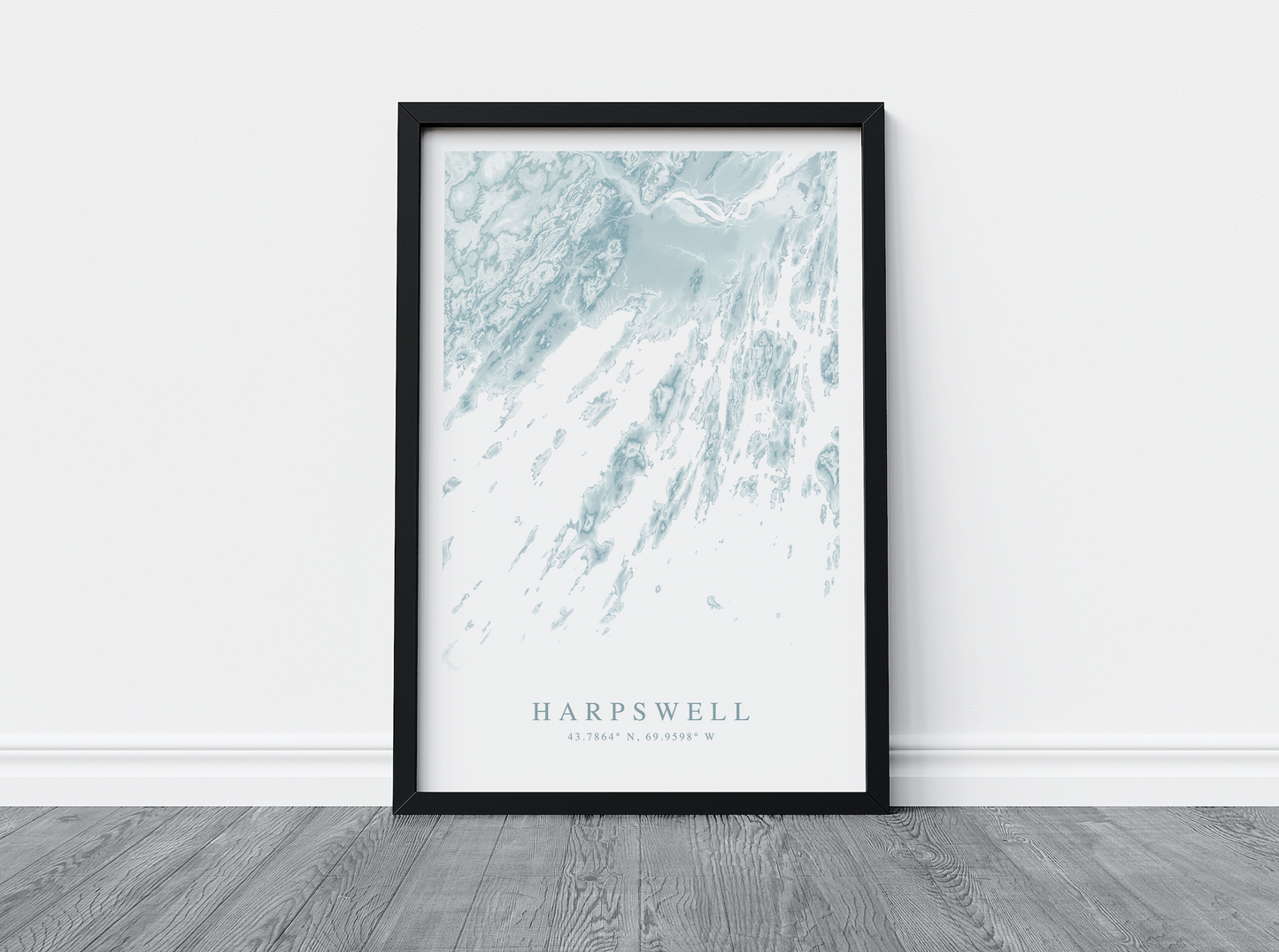 Harpswell Map Print