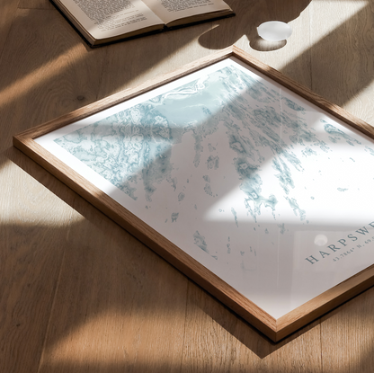 Harpswell Map Print