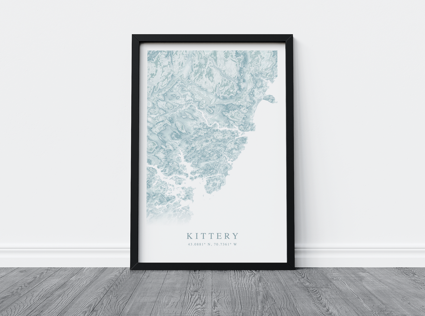 Kittery Map Print