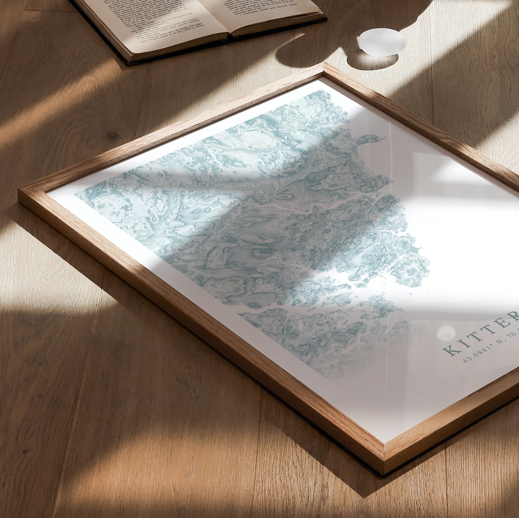 Kittery Map Print