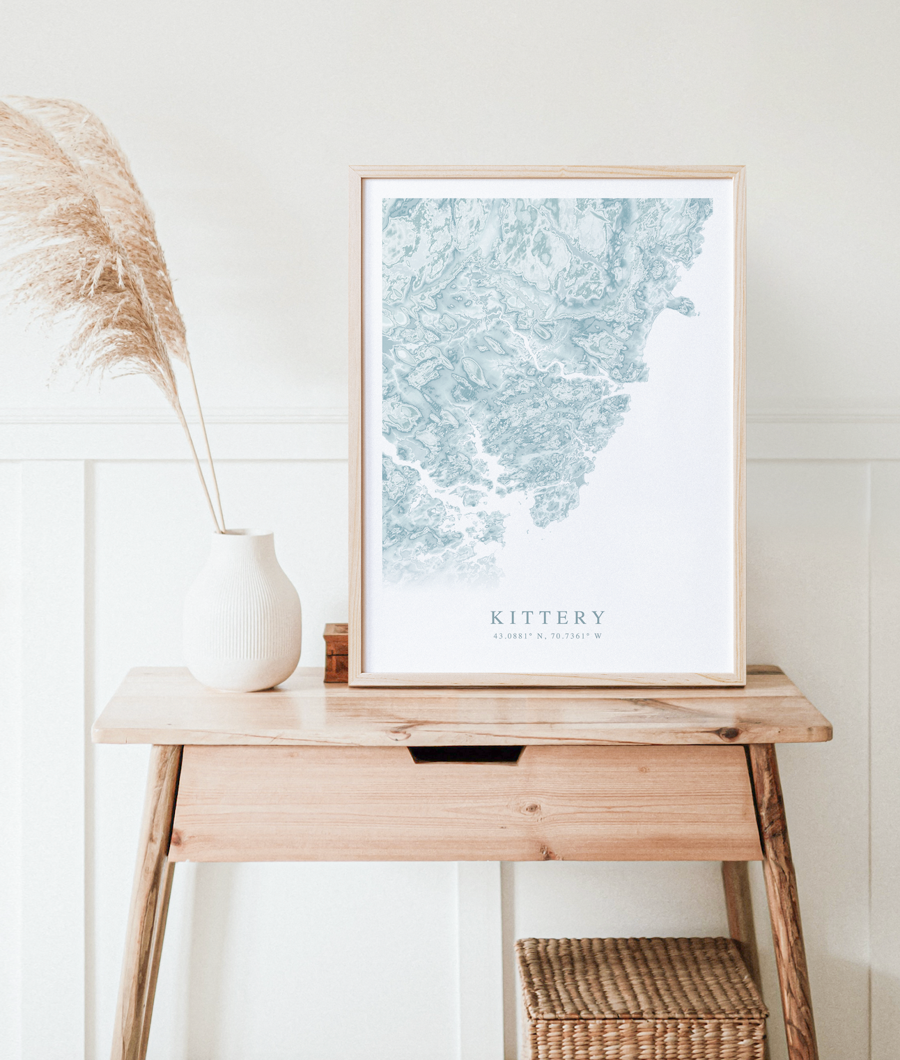 Kittery Map Print