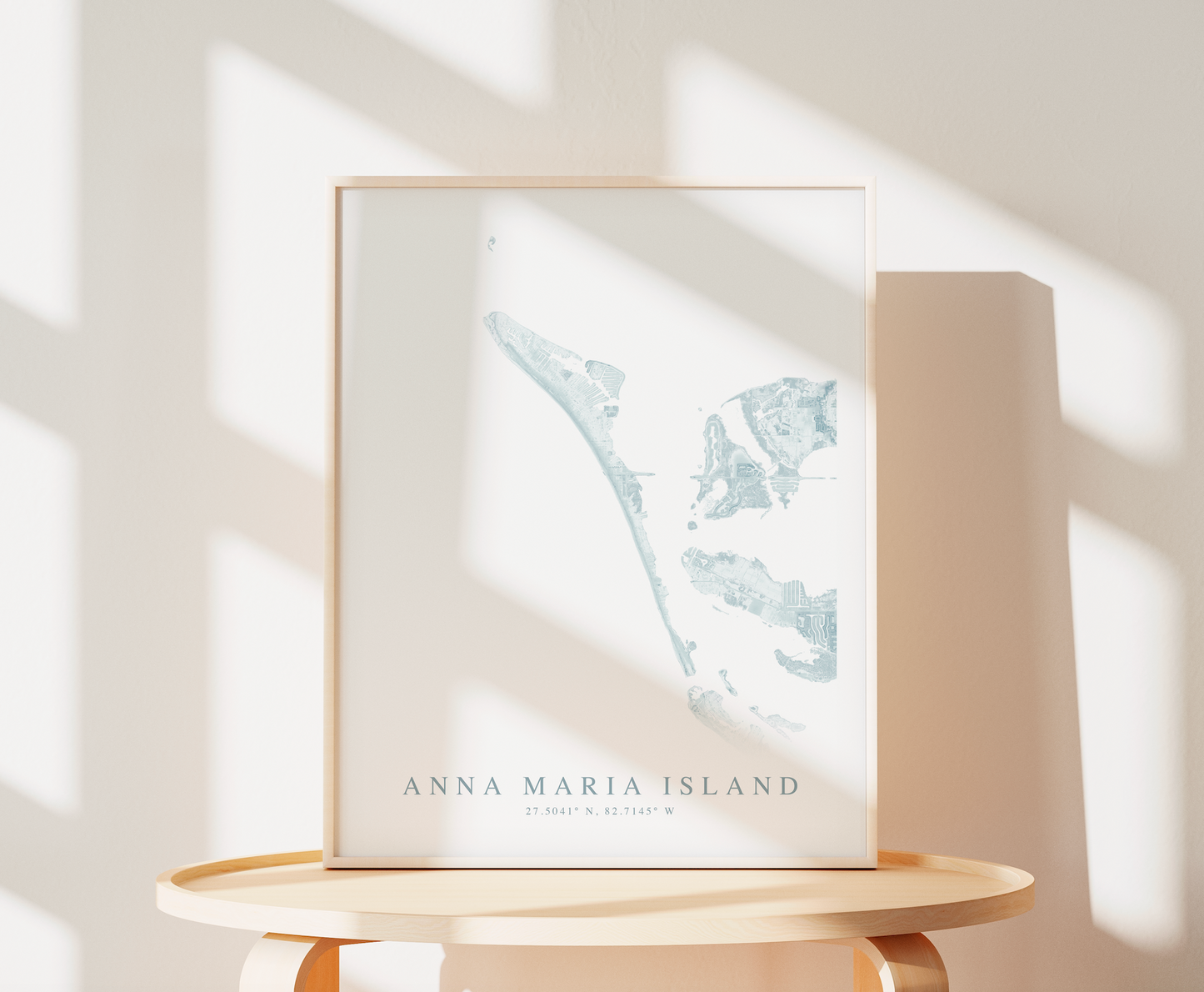 Anna Maria Island Map Print