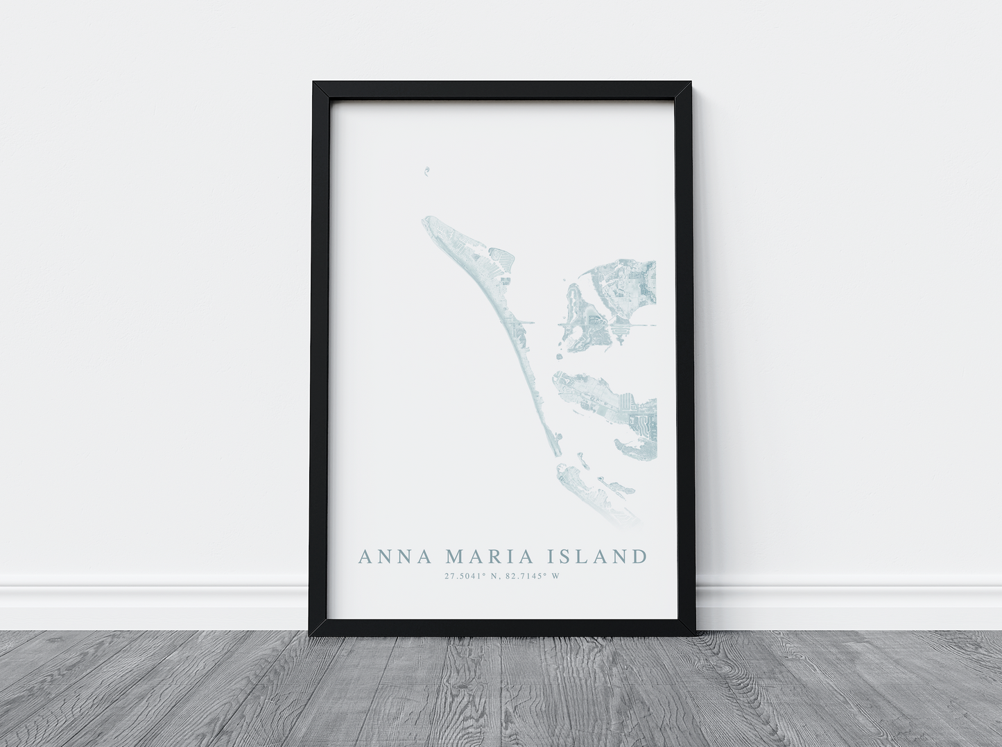 Anna Maria Island Map Print