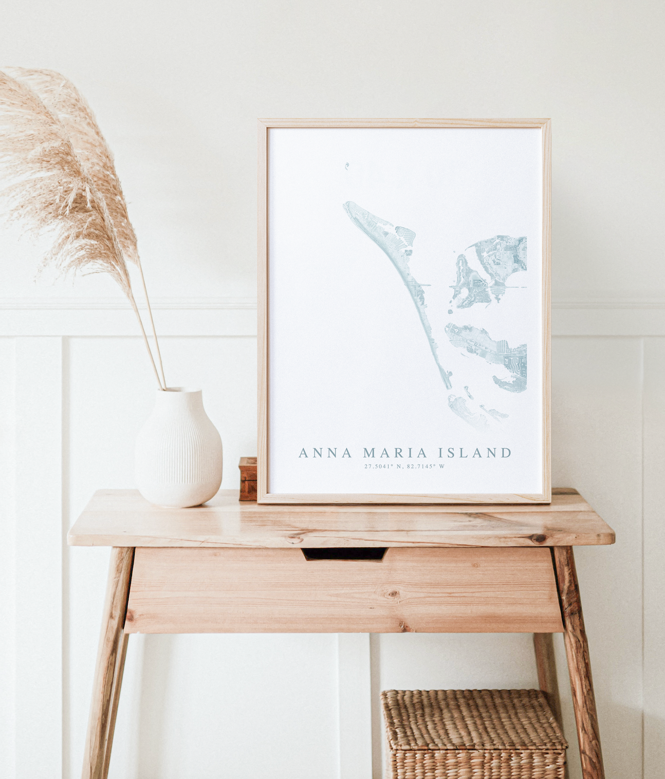 Anna Maria Island Map Print