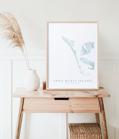 Anna Maria Island Map Print