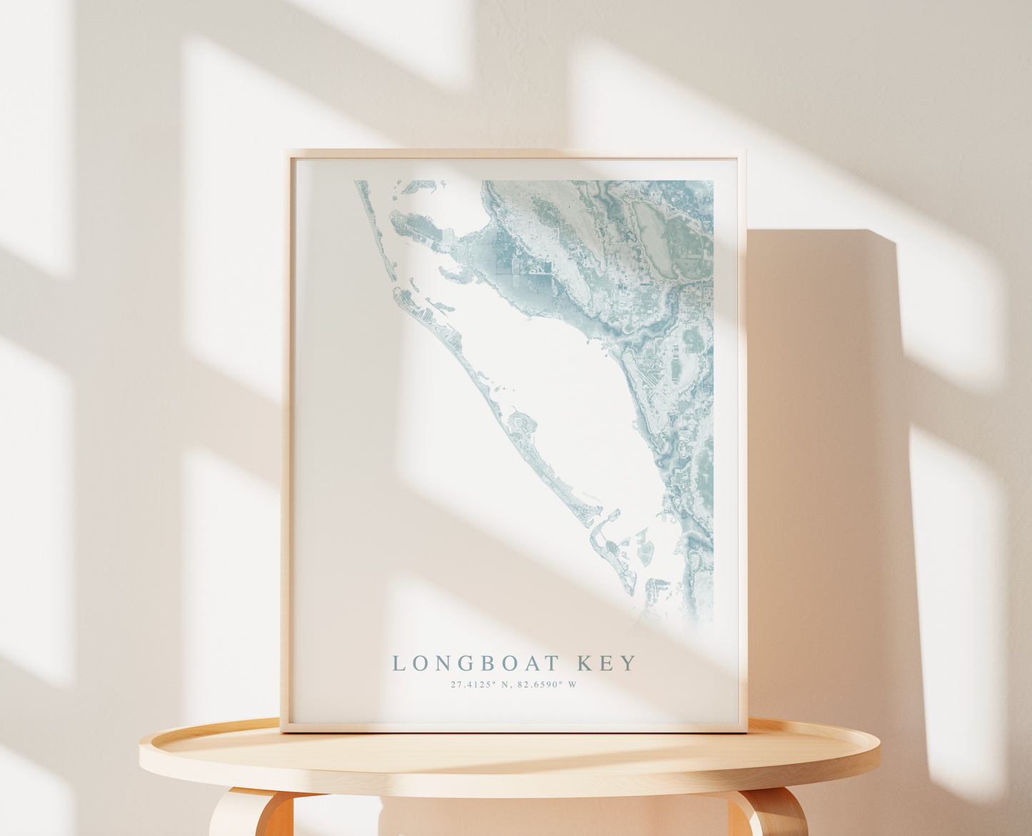 Longboat Key Map Print