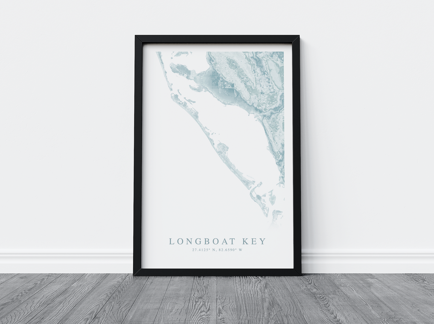 Longboat Key Map Print