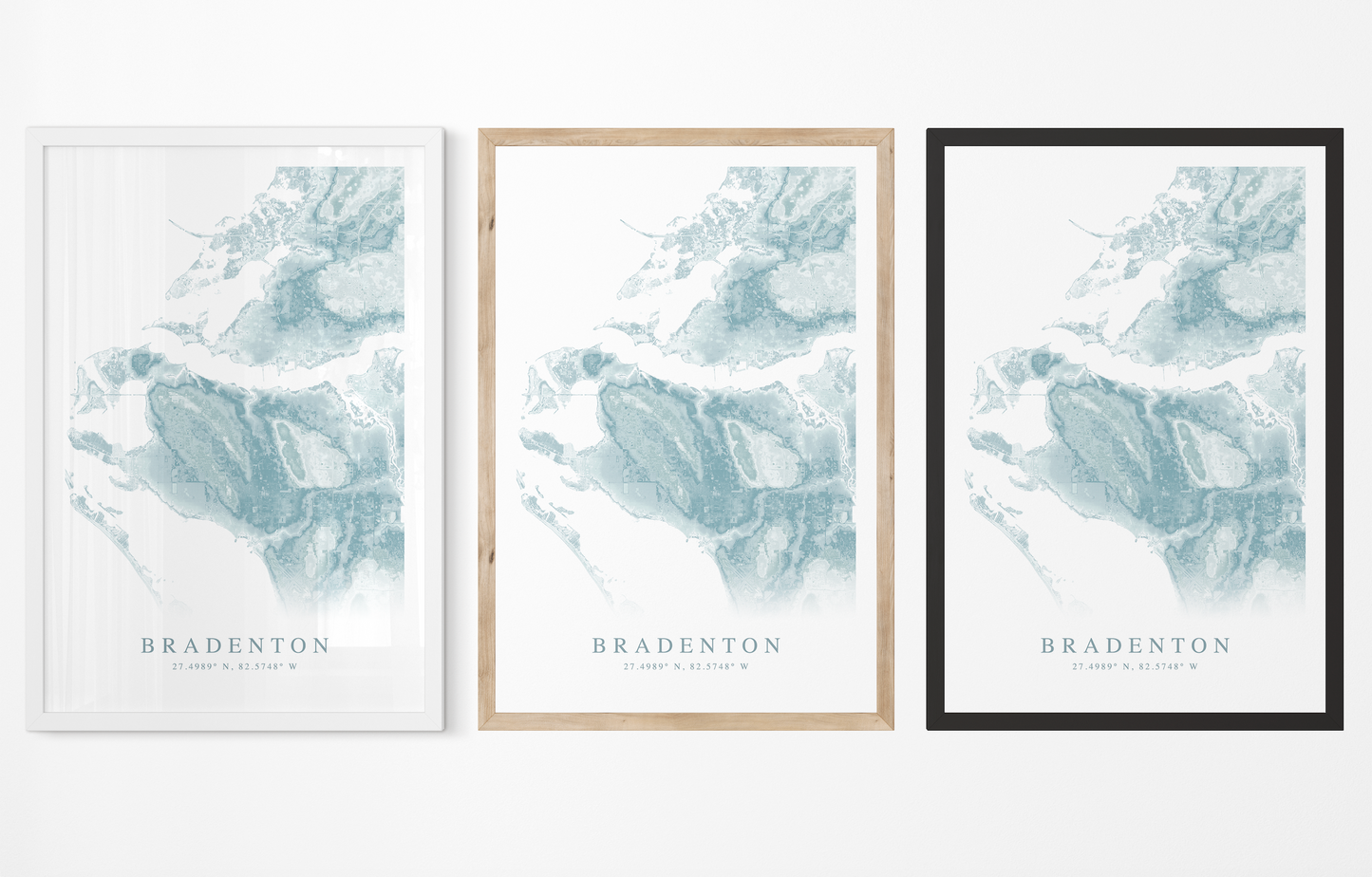 Bradenton Map Print