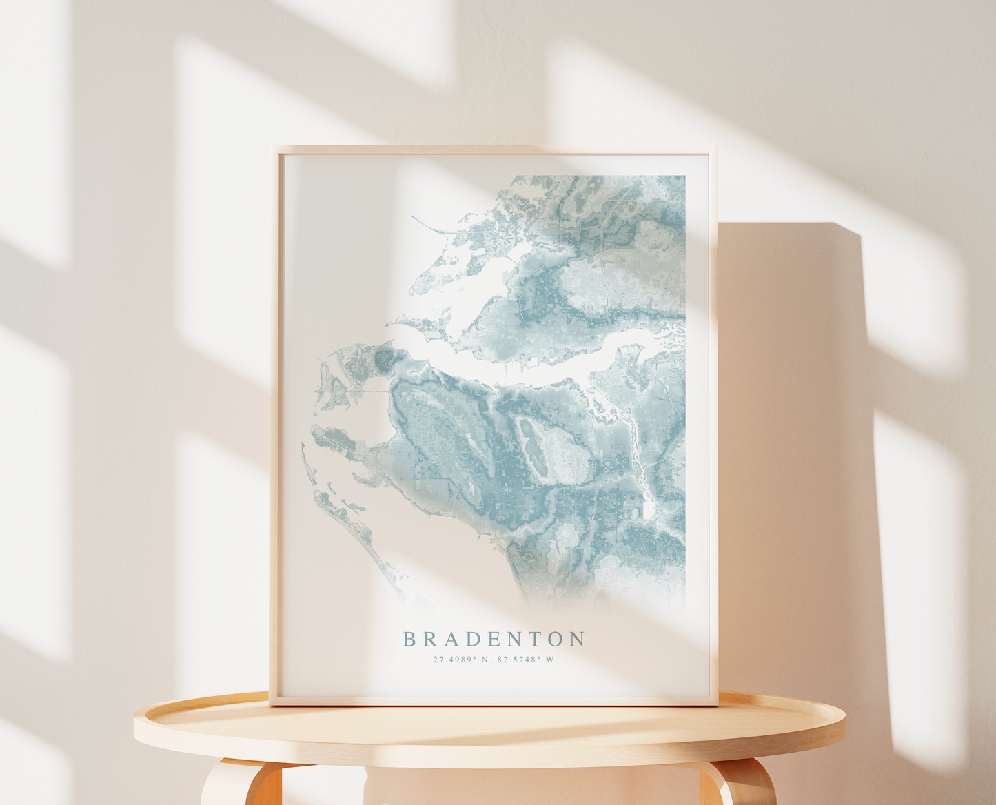 Bradenton Map Print