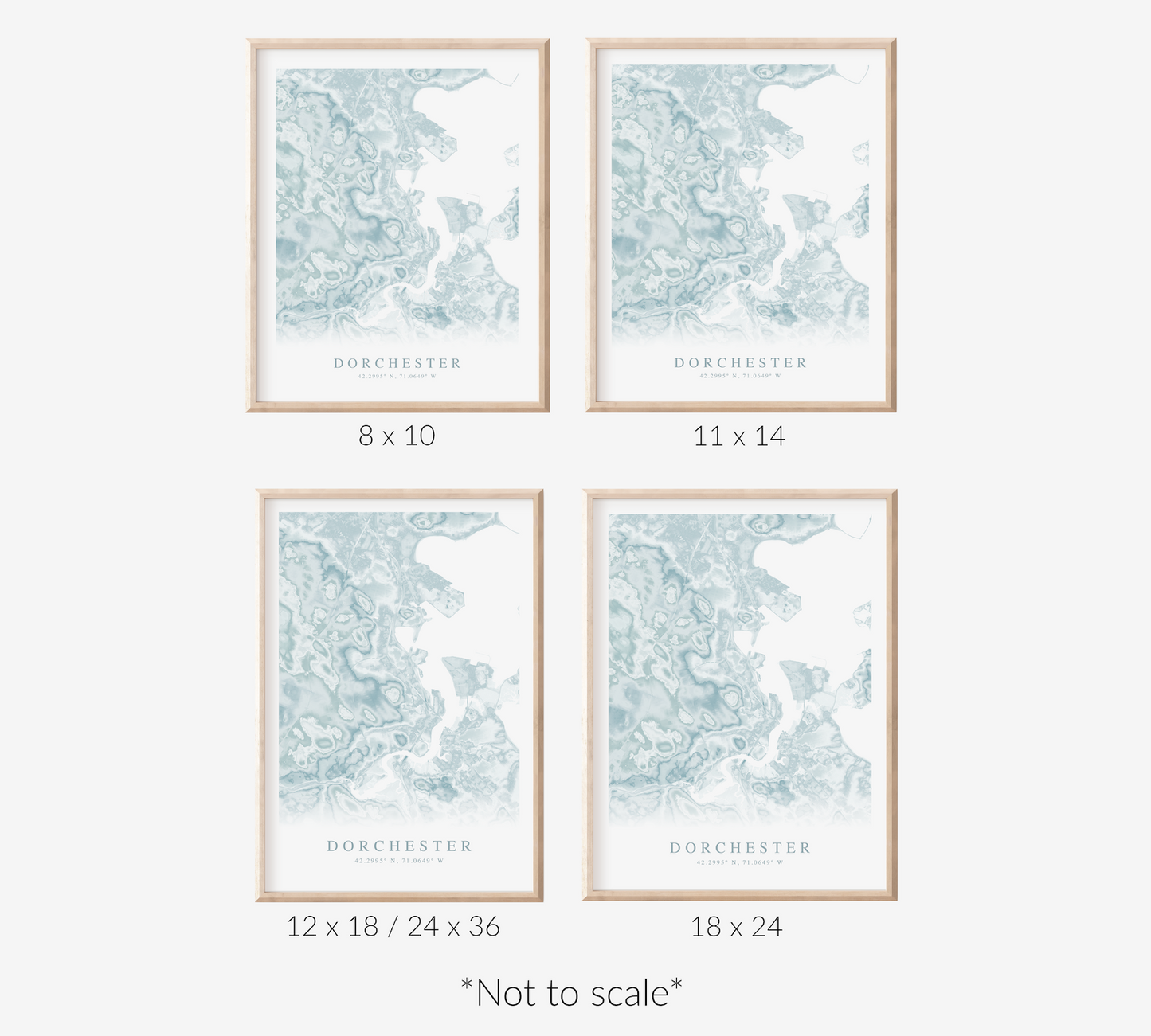 Dorchester Map Print