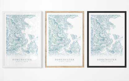 Dorchester Map Print