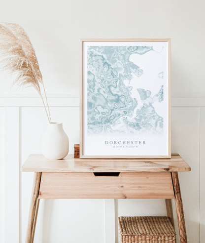 Dorchester Map Print