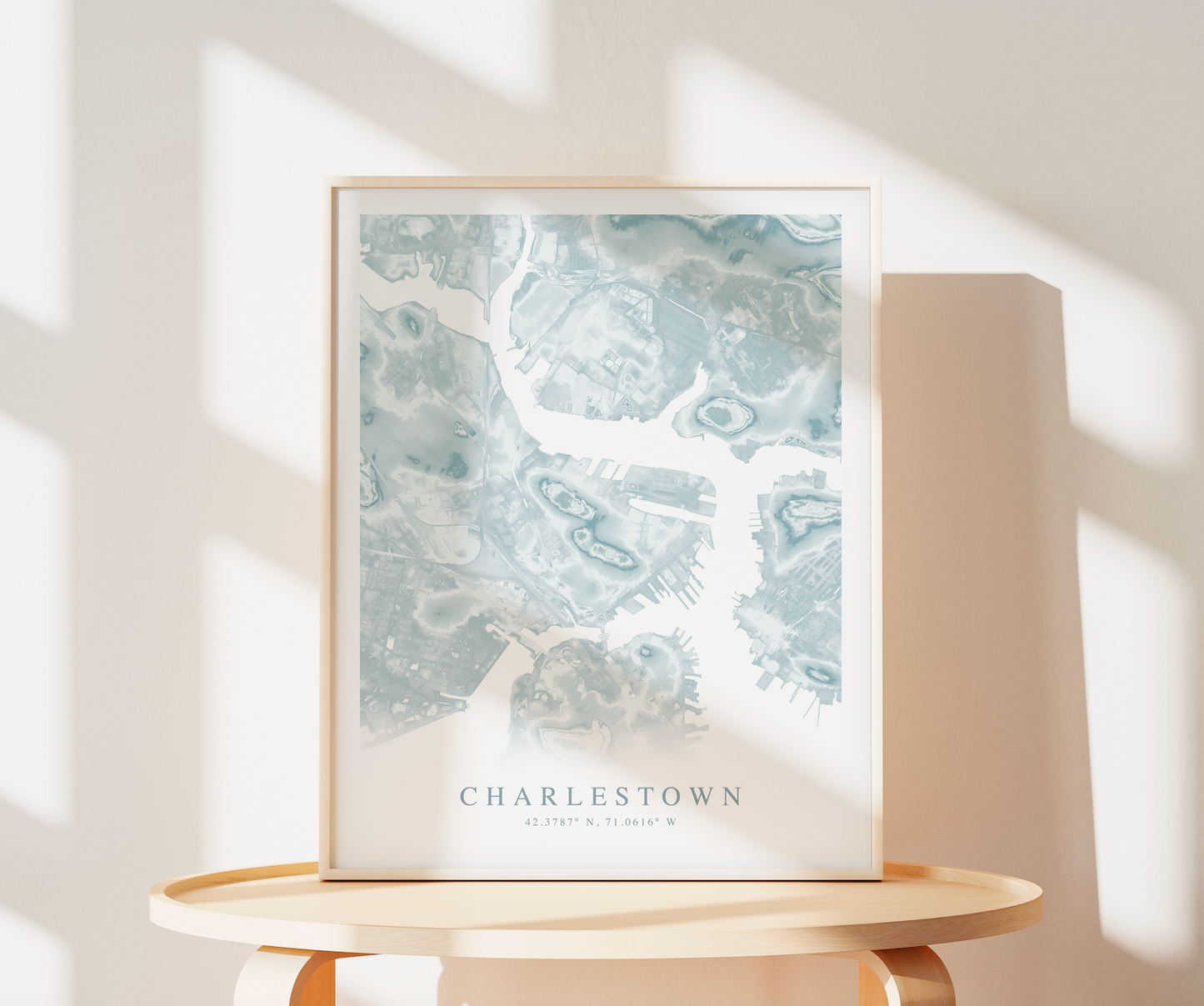 Charlestown Map Print