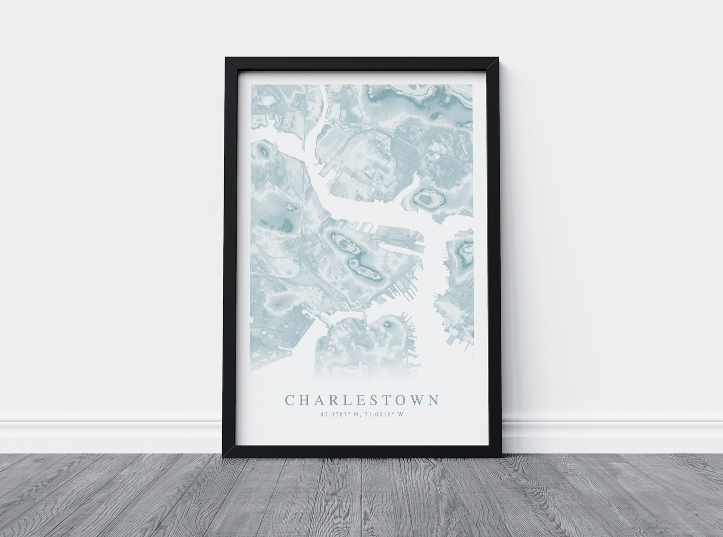 Charlestown Map Print