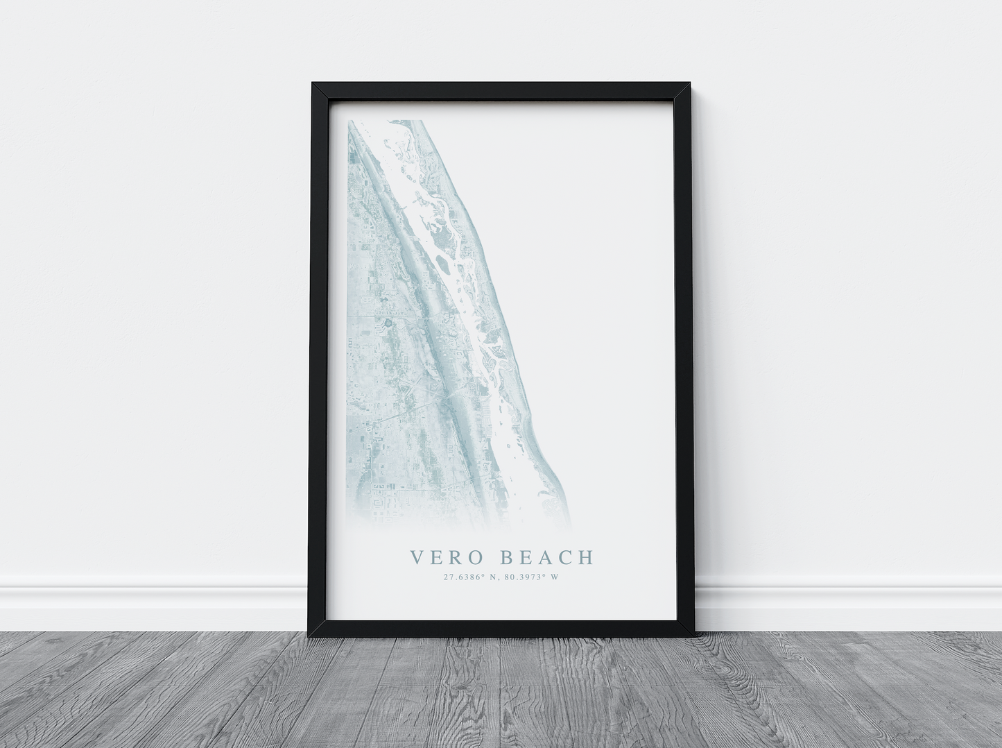 Vero Beach Map Print