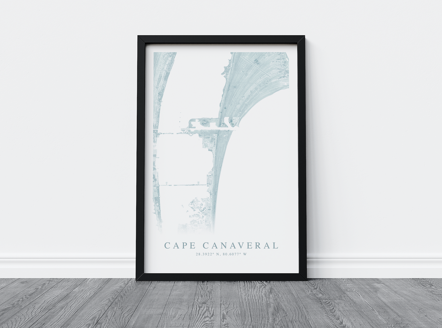 Cape Canaveral Map Print