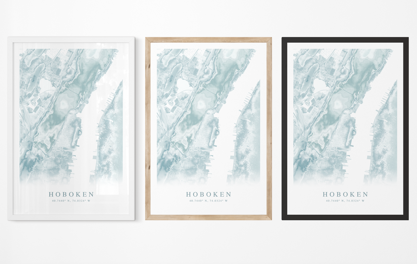 Hoboken Map Print