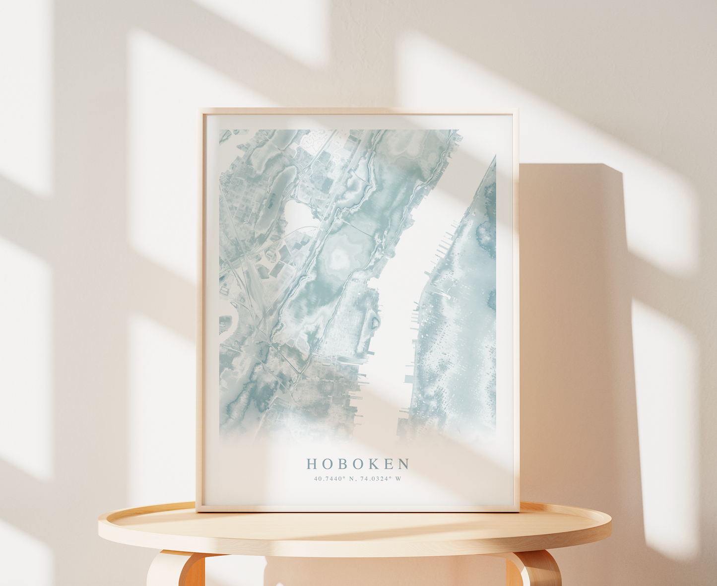 Hoboken Map Print