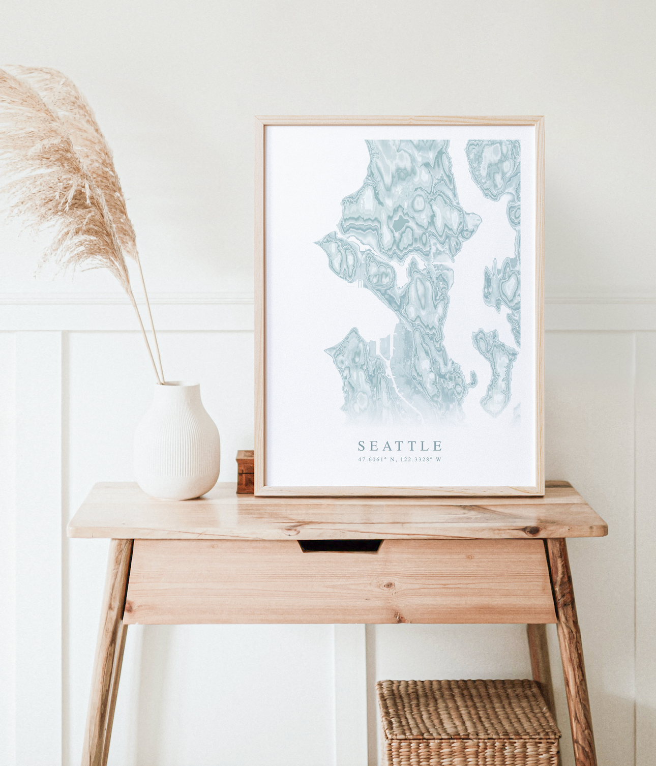 Seattle Map Print