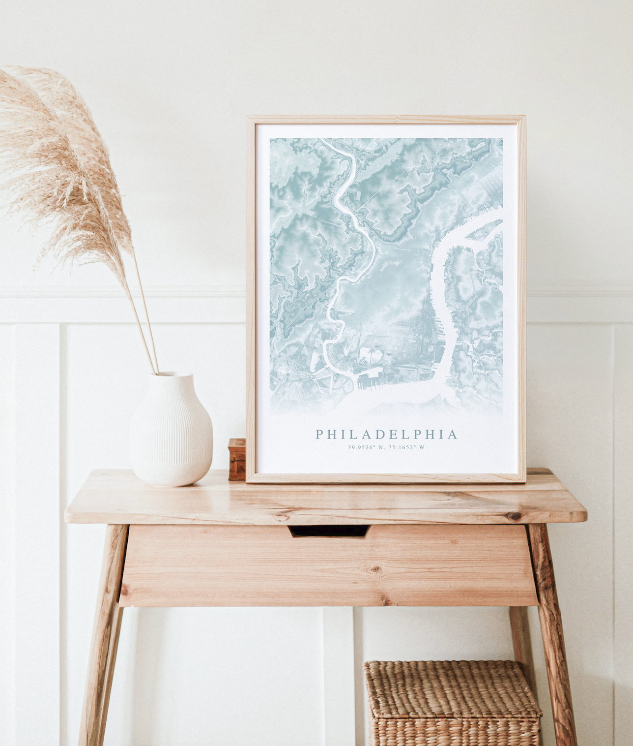 Philadelphia Map Print