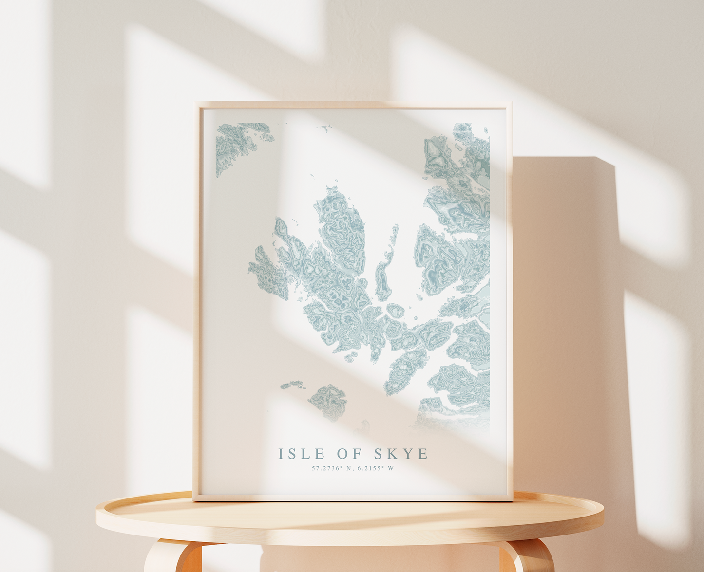 Isle of Skye Map Print