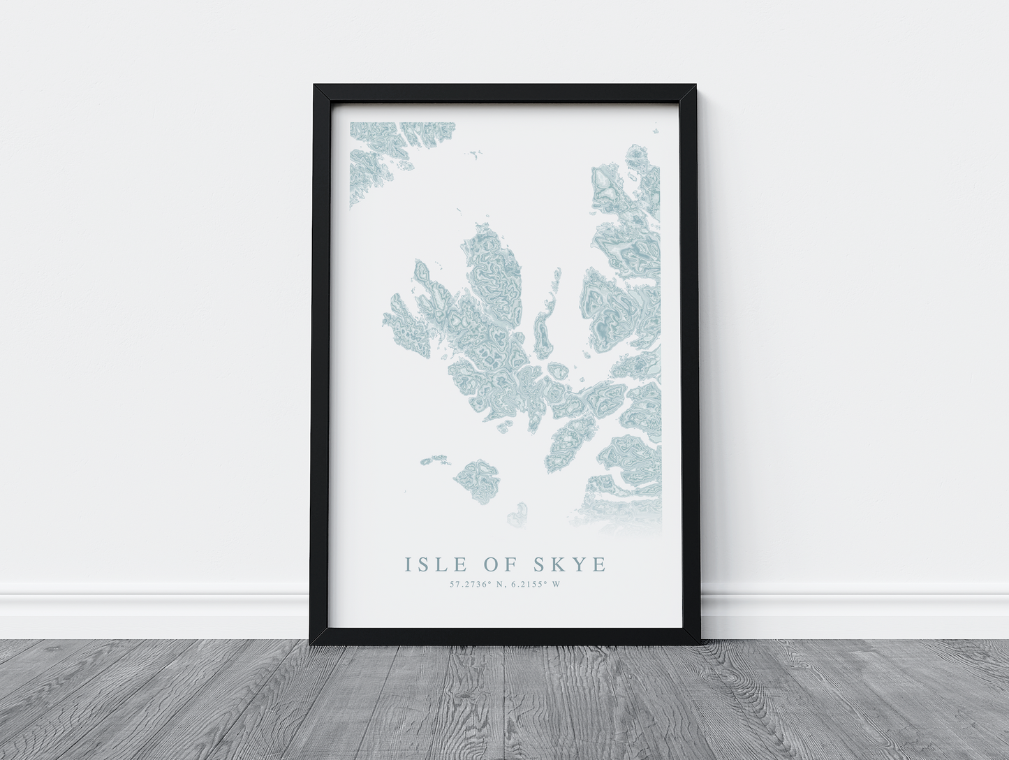 Isle of Skye Map Print