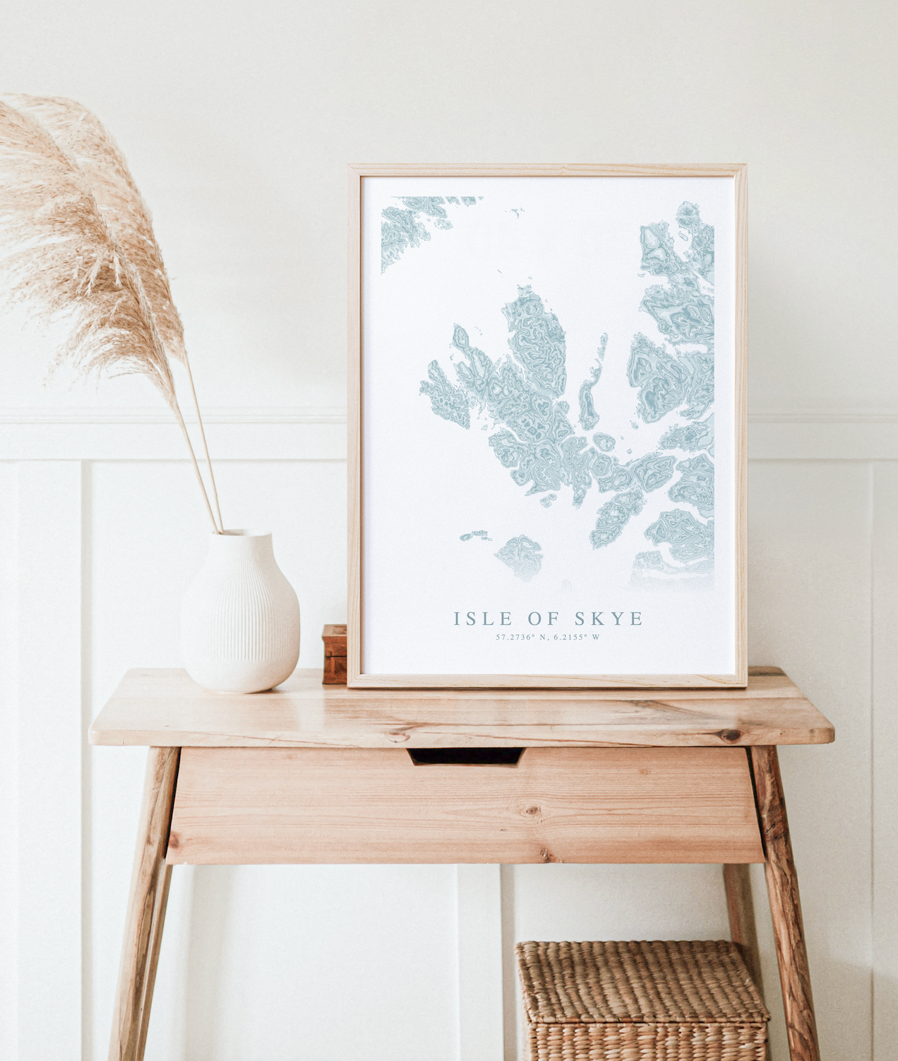 Isle of Skye Map Print