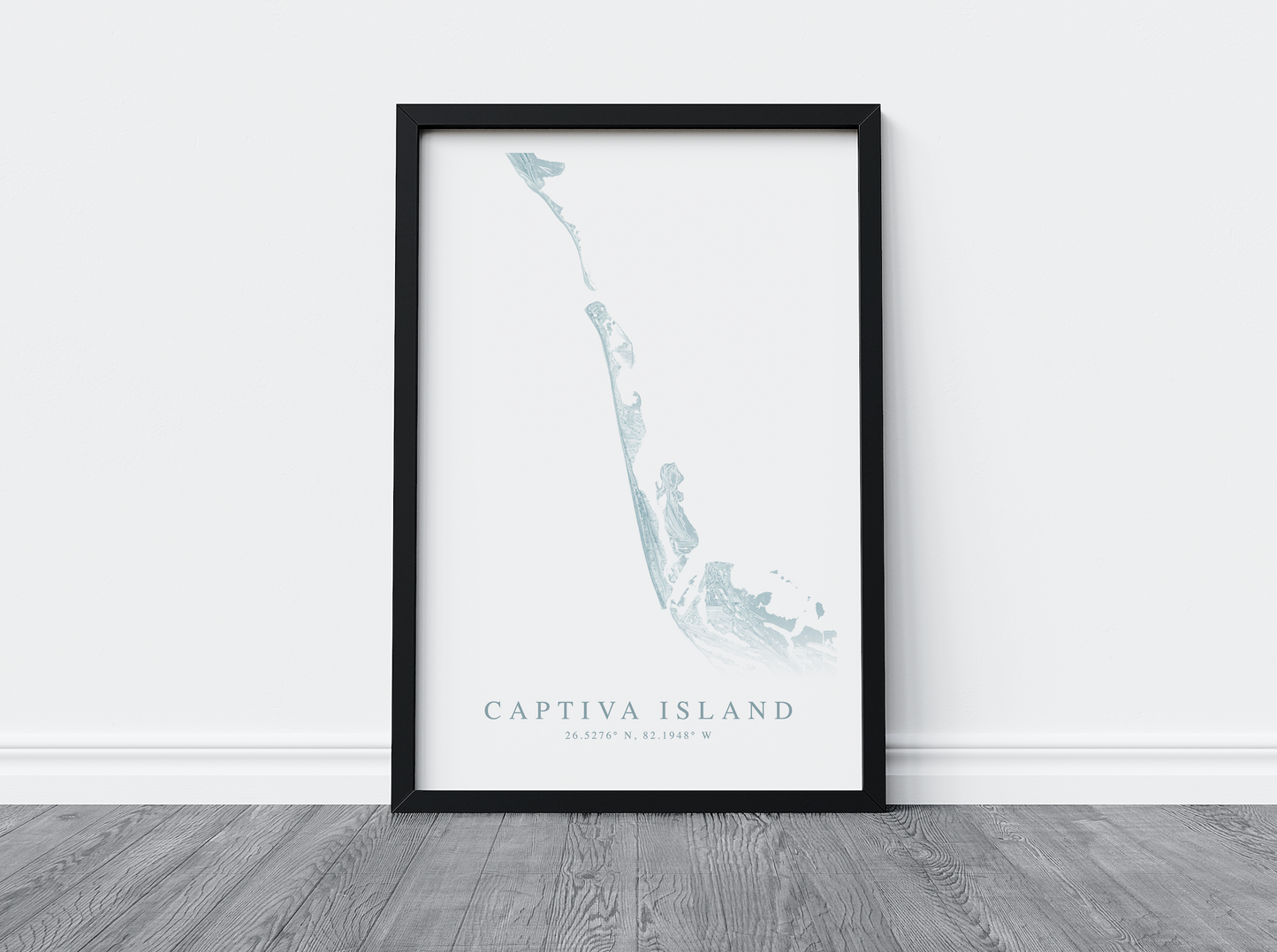 Captiva Island Map Print