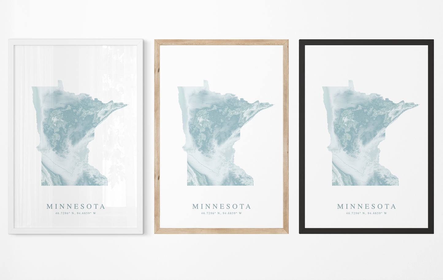 Minnesota Map Print