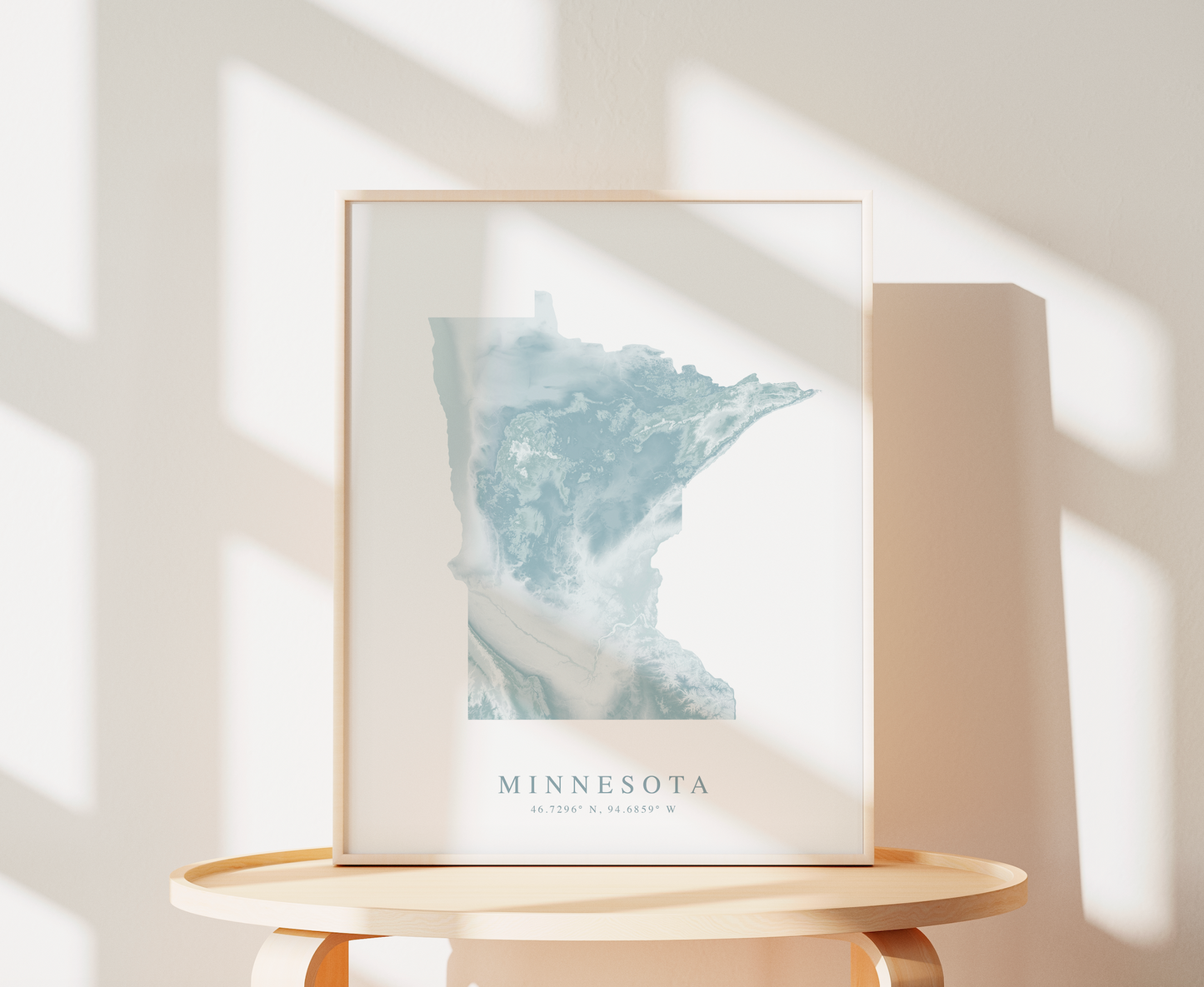 Minnesota Map Print